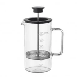 Oldenhof Cafetière 1 Liter Glas Kunststof