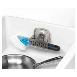 OXO Good Grips Sponshouder Met Zuignap 11 Cm Kunststof Rvs Grijs 15 OXO Good Grips Sponshouder Met Zuignap 11 Cm Kunststof Rvs Grijs -Keukenbenodigdheden Winkel 13273500 sponshouderzuignap15 5