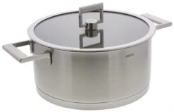 Cristel Strate Kookpan Met Glazen Deksel ø 26 Cm Rvs