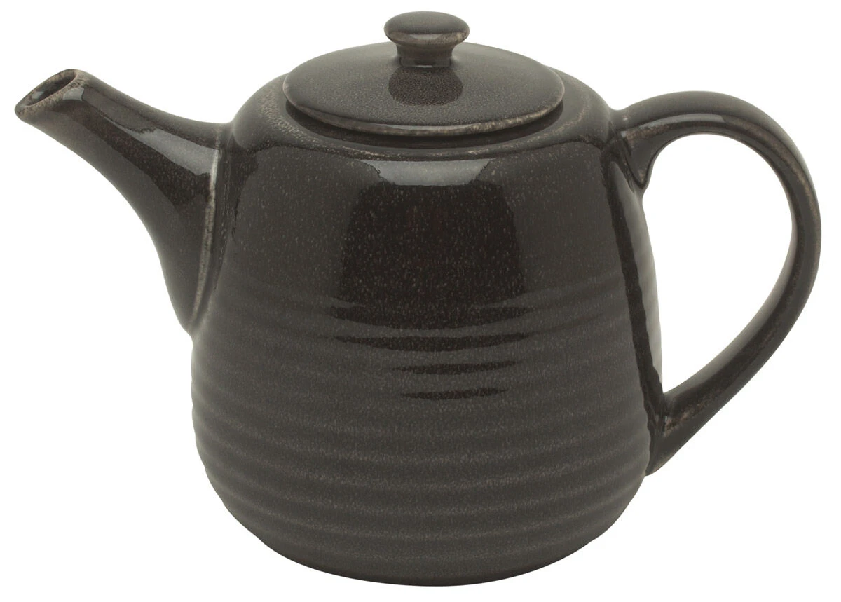 Broste Copenhagen Nordic Coal Theepot 1,3 Liter Aardewerk Donkerbruin 3 Broste Copenhagen Nordic Coal Theepot 1,3 Liter Aardewerk Donkerbruin