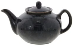 Oldenhof 1821 Theepot 1 Liter Aardewerk Spikkelblauw