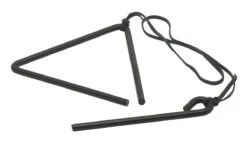 Lodge Chukwagon Dinner Bell Triangel 25 Cm Staal Zwart