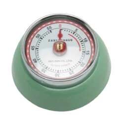 Zassenhaus Timer Speed Kookwekker 7 Cm Metaal Mintgroen
