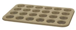 Oldenhof Golden Heritage Bakplaat 24 Mini Muffins ø 4,5 Cm Staal