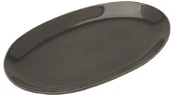 Broste Copenhagen Nordic Coal Schaal Ovaal 30 X 17 Cm Aardewerk Bruin