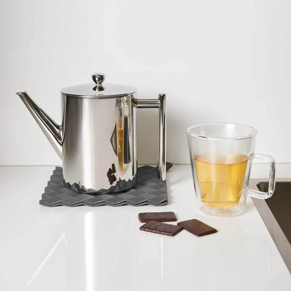 Bredemeijer Minuet Cylindre Theepot 1,2 Liter Rvs Glans 4 Bredemeijer Minuet Cylindre Theepot 1,2 Liter Rvs Glans - Afbeelding 2