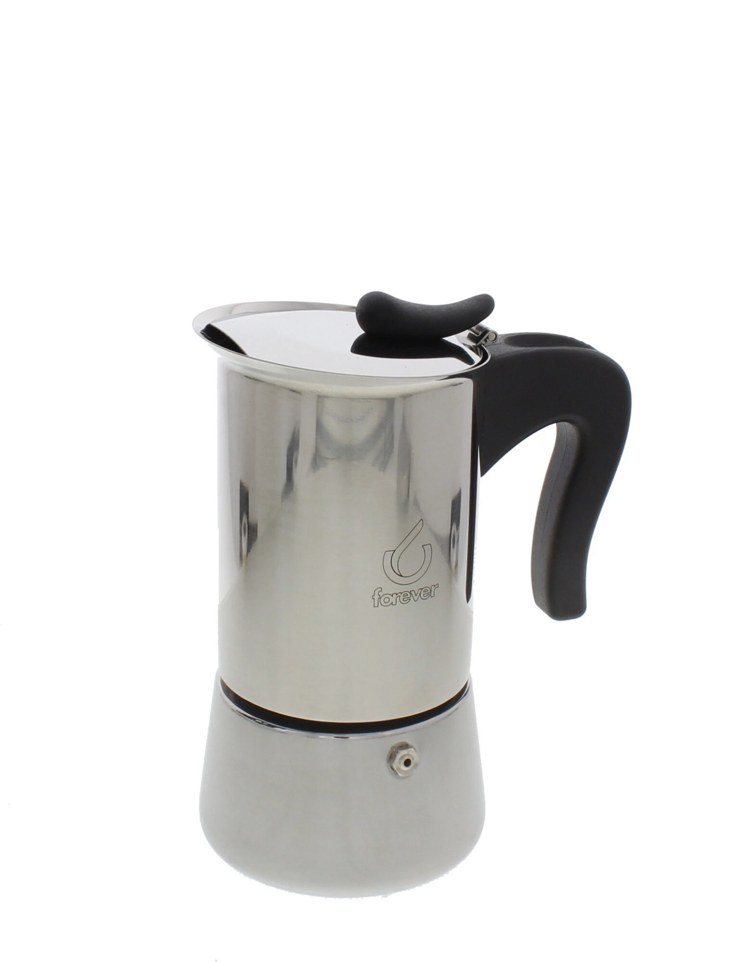 Forever Miss Splendy Inductie Mokapot 6-kops Rvs Glans 3 Forever Miss Splendy Inductie Mokapot 6-kops Rvs Glans