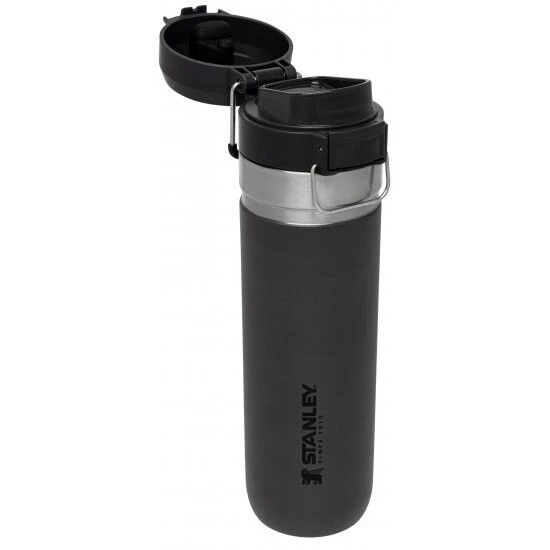 Stanley The Quick Flip Water Bottle 700 Ml Charcoal 4 Stanley The Quick Flip Water Bottle 700 Ml Charcoal - Afbeelding 2