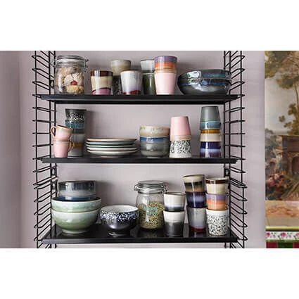 HK Living 70's ACE6857 Mok 200 Ml Aardewerk Dunes-Air-Sunset-Frost-Tornado-Hail 6-delig 4 HK Living 70's ACE6857 Mok 200 Ml Aardewerk Dunes-Air-Sunset-Frost-Tornado-Hail 6-delig - Afbeelding 2