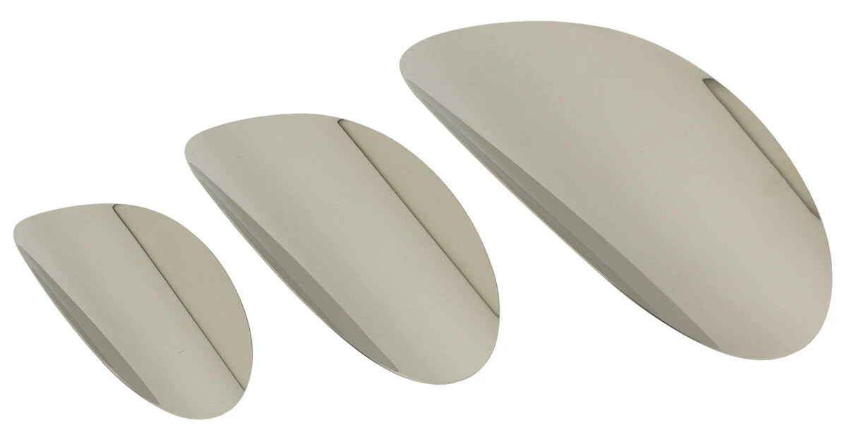 Alessi Ellipse Schaal 40 Cm Rvs Glans 3-delig 3 Alessi Ellipse Schaal 40 Cm Rvs Glans 3-delig