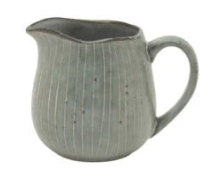 Broste Copenhagen Nordic Sea Melkkan ø 8,5 Cm Aardewerk Blauw