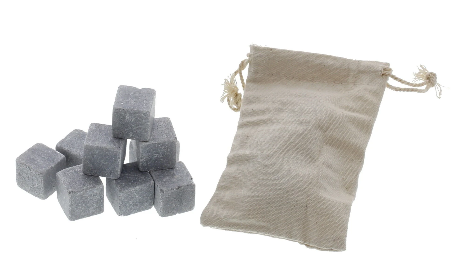 Point-Virgule Chill Stones Zeepsteen Met Opbergzakje Grijs 9 Stuks 3 Point-Virgule Chill Stones Zeepsteen Met Opbergzakje Grijs 9 Stuks