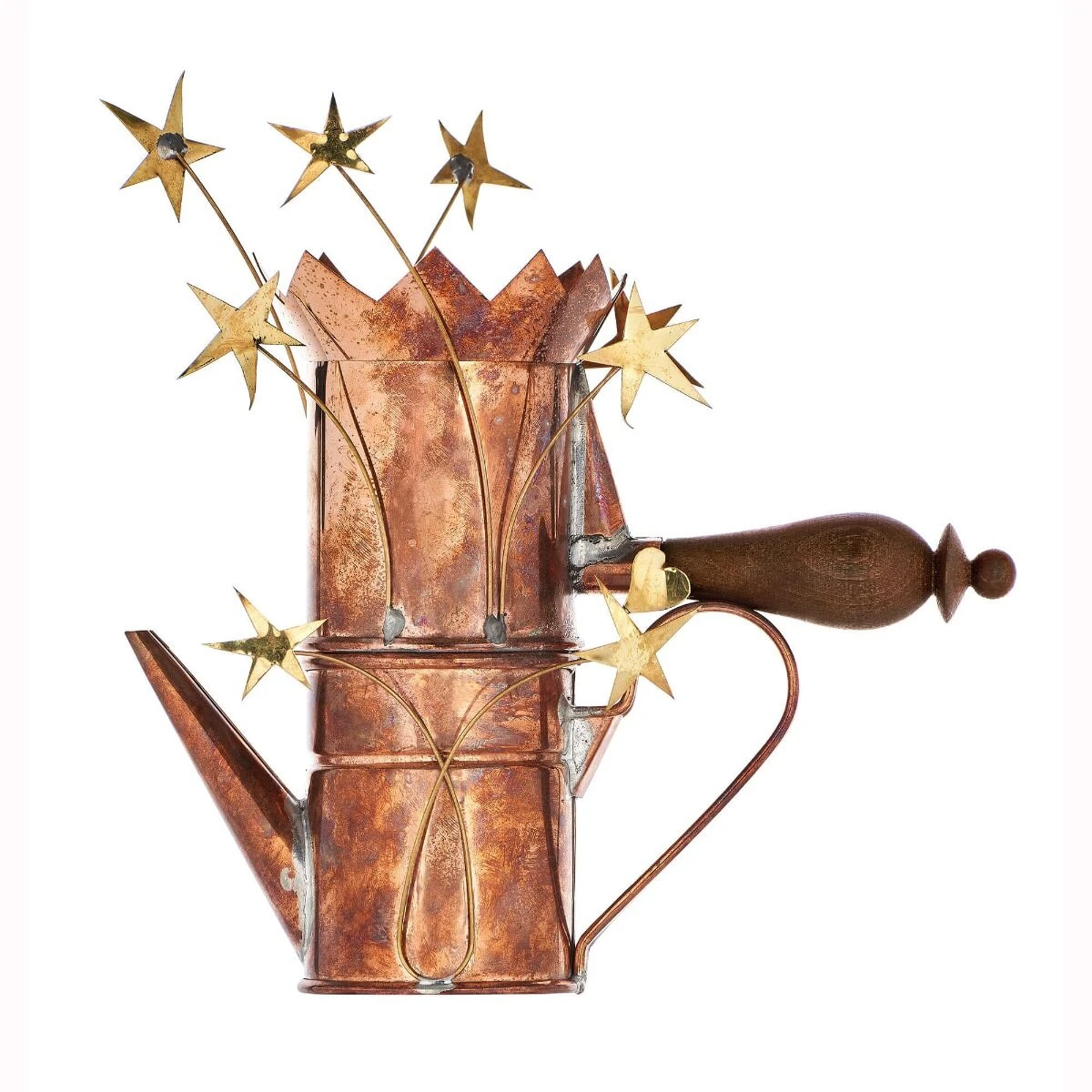 Alessi Mokapot Met Hart En Sterren Koper Special Edition 3 Alessi Mokapot Met Hart En Sterren Koper Special Edition