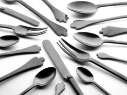 Serax Merci Mix 4-5-6 Dessertlepel Antraciet Stone Wash 3 Stuks -Keukenbenodigdheden Winkel b0718307bs106 1 4