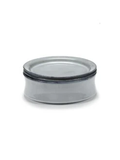 Serax Pure Schaal Met Borden ø 24 Cm Keramiek Blue Glazed 3-delig