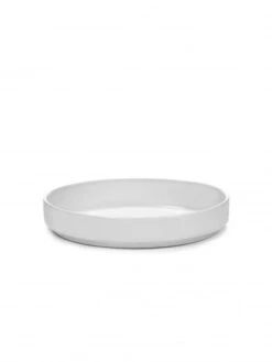 Serax Passe-Partout Bord Hoog ø 22 Cm H 4 Cm Porselein Wit Mat