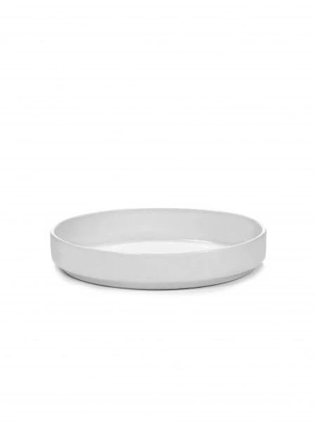 Serax Passe-Partout Bord Hoog ø 22 Cm H 4 Cm Porselein Wit Mat 3 Serax Passe-Partout Bord Hoog ø 22 Cm H 4 Cm Porselein Wit Mat