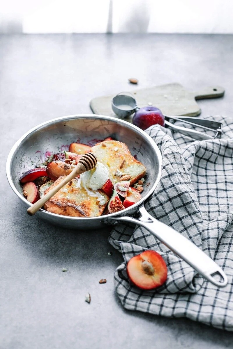 Cristel Castel'Pro Multiply Koekenpan ø 28 Cm Rvs 4 Cristel Castel'Pro Multiply Koekenpan ø 28 Cm Rvs - Afbeelding 2