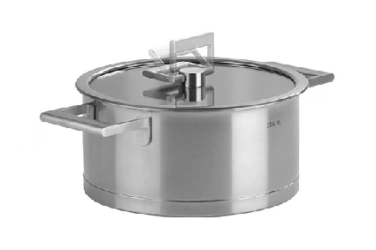 Cristel Strate Kookpan Met Glazen Deksel ø 20 Cm Rvs 5 Cristel Strate Kookpan Met Glazen Deksel ø 20 Cm Rvs - Afbeelding 3