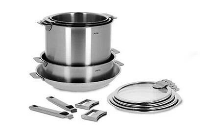 Cristel Strate Removable Sauteerpan ø 20 Cm Rvs 4 Cristel Strate Removable Sauteerpan ø 20 Cm Rvs - Afbeelding 2