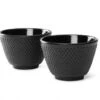 Bredemeijer Xilin Jing Mokken ø 8 Cm Gietijzer Zwart 2 Stuks 1 Bredemeijer Xilin Jing Mokken ø 8 Cm Gietijzer Zwart 2 Stuks -Keukenbenodigdheden Winkel g004z 4