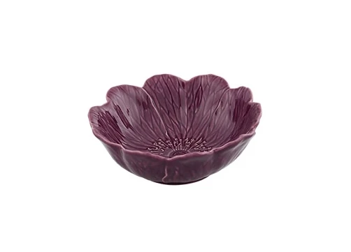 Bordallo Flora Schaal 495 Ml Aardewerk Paars 3 Bordallo Flora Schaal 495 Ml Aardewerk Paars