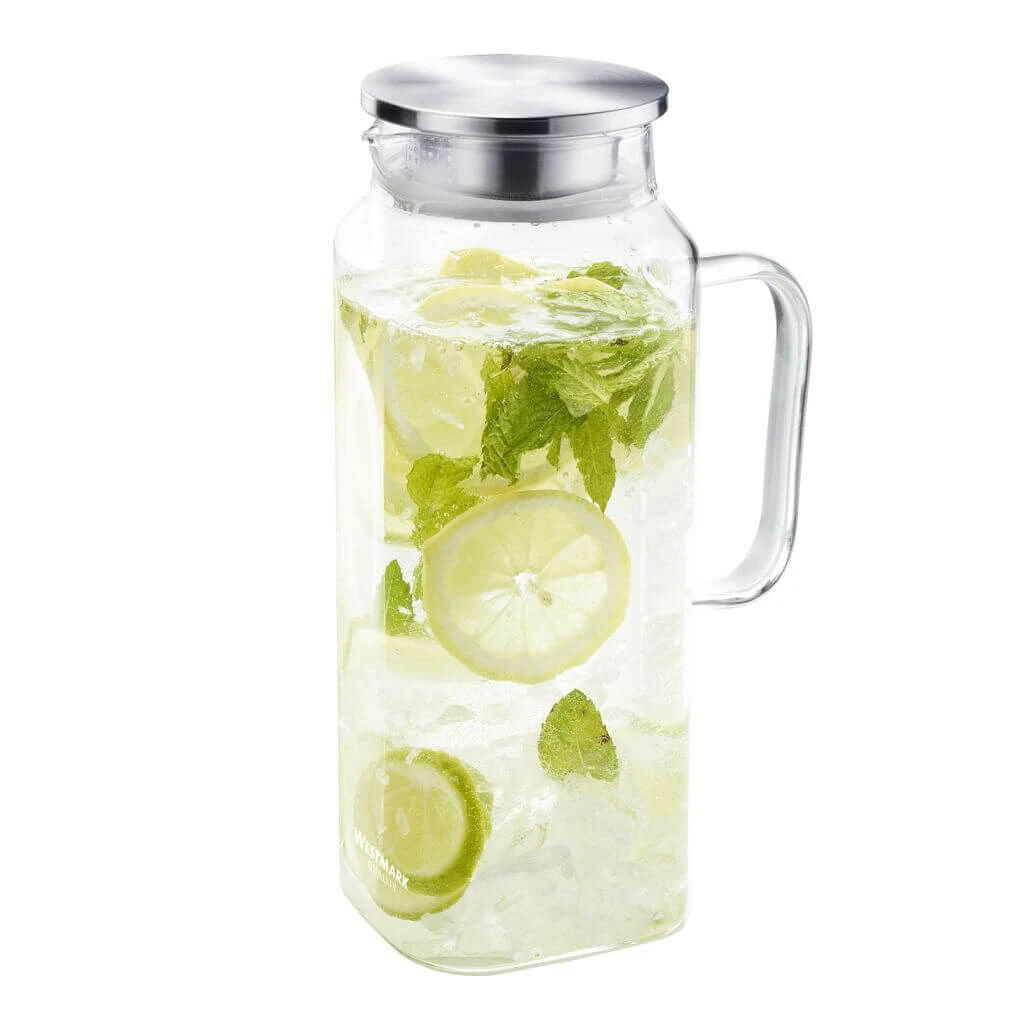 Westmark Puro Karaf 1,8 Liter Glas 4 Westmark Puro Karaf 1,8 Liter Glas - Afbeelding 2