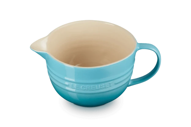 Le Creuset Beslagkom 2 Liter Aardewerk Caribbean Blue 4 Le Creuset Beslagkom 2 Liter Aardewerk Caribbean Blue - Afbeelding 2