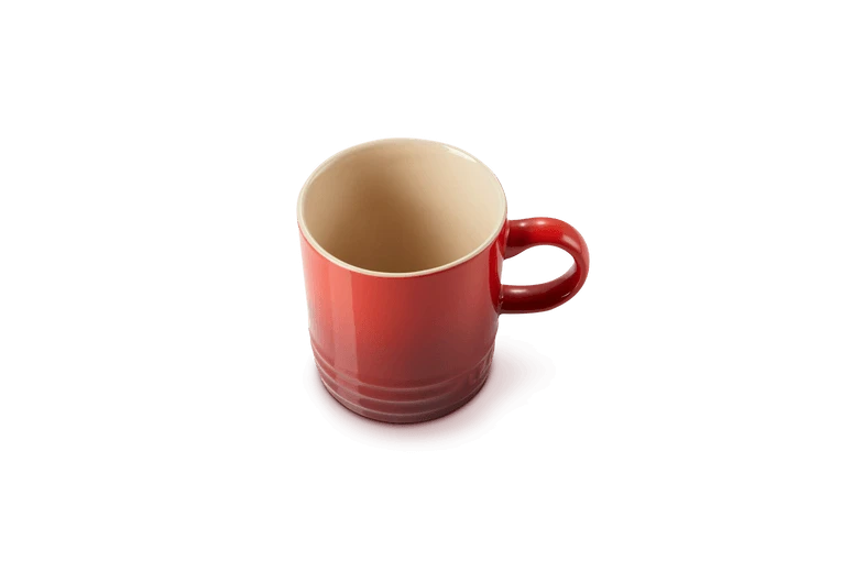 Le Creuset Espressomok 100 Ml Aardewerk Kersrood 4 Le Creuset Espressomok 100 Ml Aardewerk Kersrood - Afbeelding 2