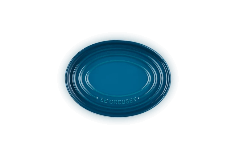 Le Creuset Ovale Lepelhouder 15 Cm Aardewerk Deep Teal 6 Le Creuset Ovale Lepelhouder 15 Cm Aardewerk Deep Teal - Afbeelding 4