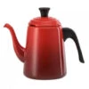 Le Creuset Barista Ketel 700 Ml Staal Kersrood -Keukenbenodigdheden Winkel le creuset barista ketel 700 ml staal kersrood