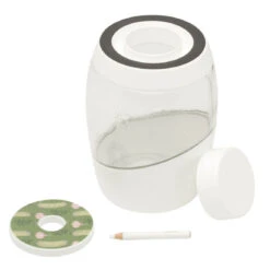 Mortier Pilon Fermentatiepot 2 Liter Glas Wit