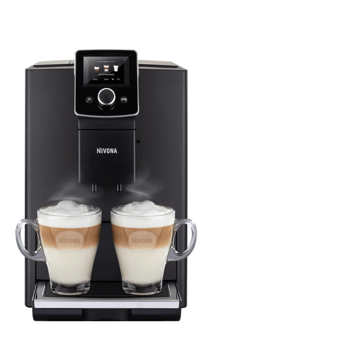 Nivona CafeRomatica 820 Volautomatische Espressomachine Mat Zwart/chroom 3 Nivona CafeRomatica 820 Volautomatische Espressomachine Mat Zwart/chroom