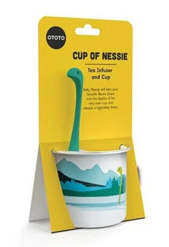 Ototo Cup Of Nessie Theeinfuser En Beker Kunststof/emaille Blauw -Keukenbenodigdheden Winkel ot ot920 4