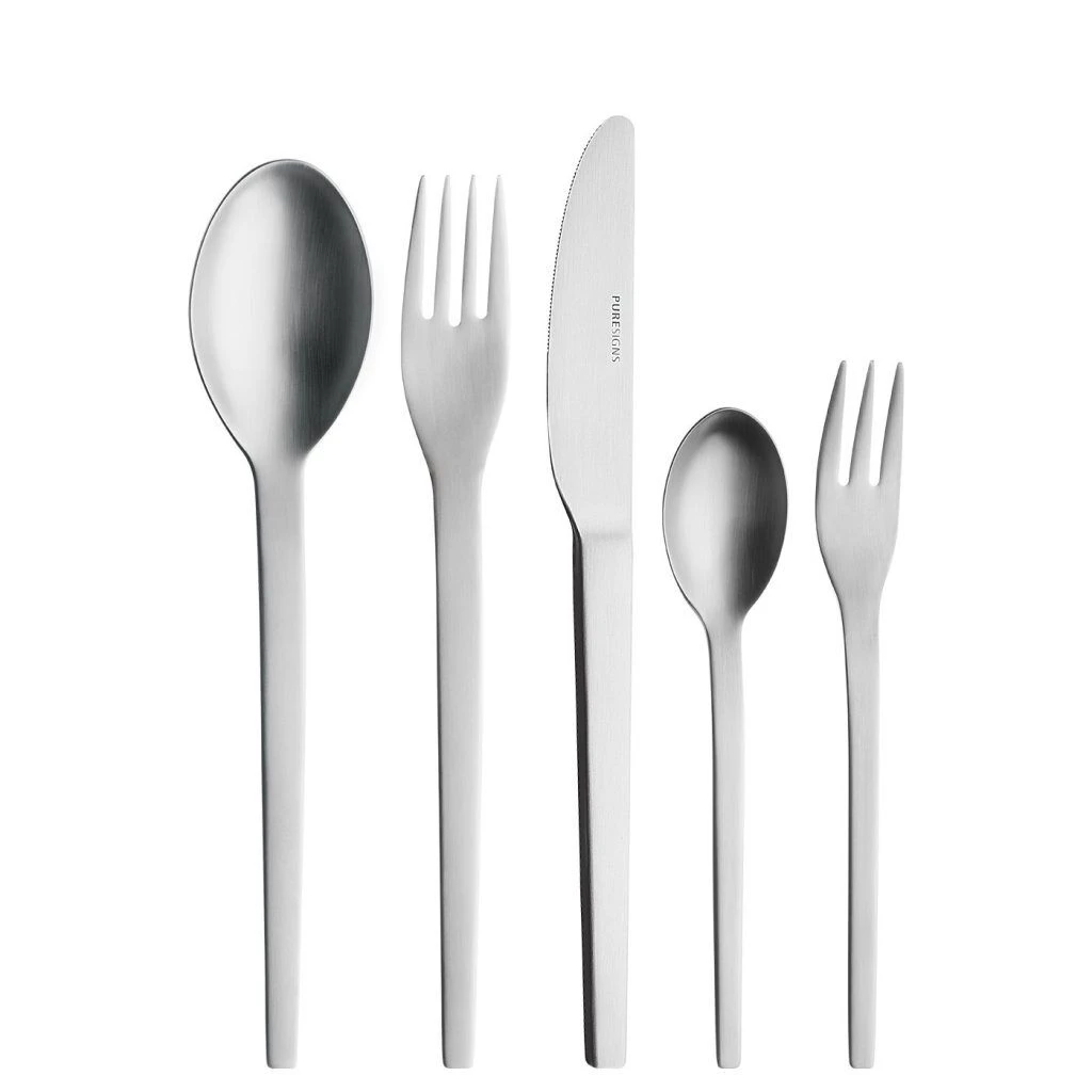 Puresigns Six Bestekcassette 6-persoons 68-delig Rvs Mat 3 Puresigns Six Bestekcassette 6-persoons 68-delig Rvs Mat
