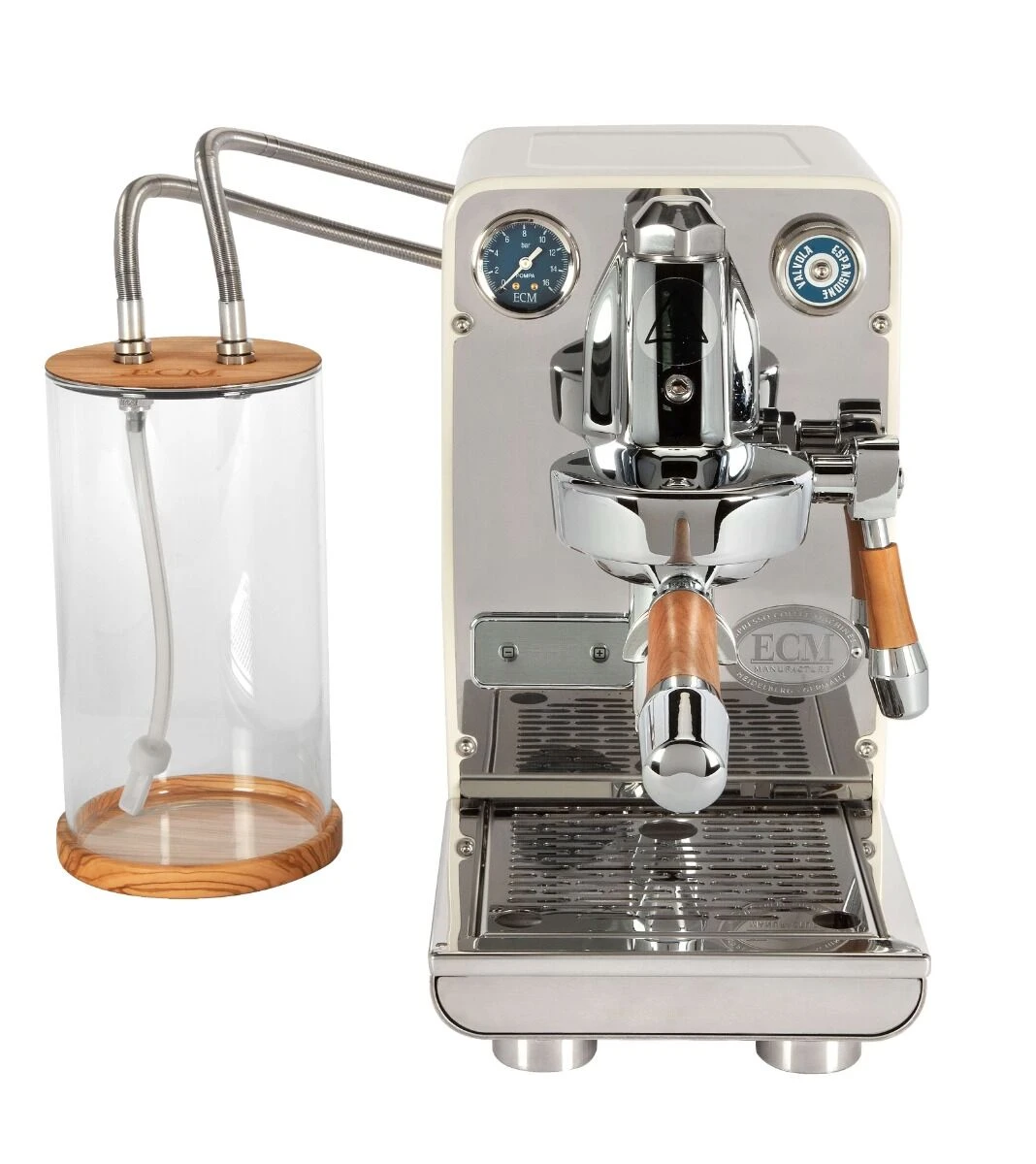 ECM Puristika Espressomachine Rvs / Crème 3 ECM Puristika Espressomachine Rvs / Crème