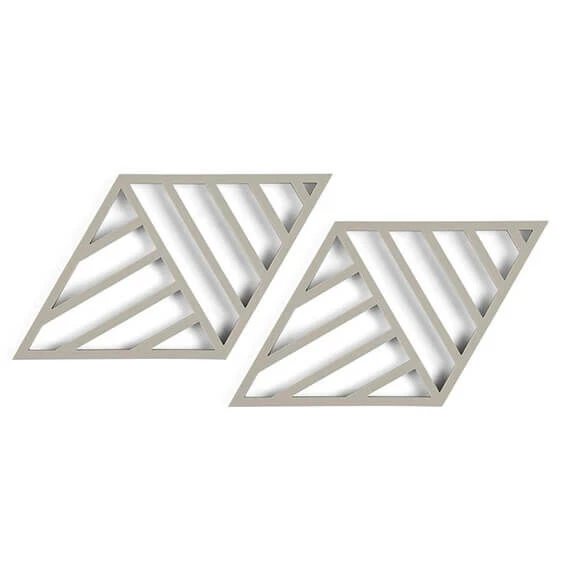 Zone Denmark Rhombus Lines Onderzetter 38 X 33 Cm Silicone Camogreen 3 Zone Denmark Rhombus Lines Onderzetter 38 X 33 Cm Silicone Camogreen