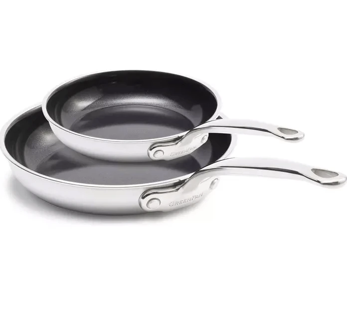 Greenpan Première Koekenpannenset Met Keramische Laag ø 20 + 28 Cm 3 Greenpan Première Koekenpannenset Met Keramische Laag ø 20 + 28 Cm