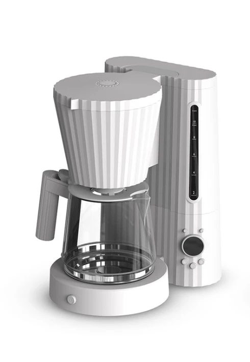 Alessi Plissé Koffiezetapparaat 1,5 Liter Kunststof Wit 3 Alessi Plissé Koffiezetapparaat 1,5 Liter Kunststof Wit