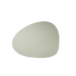 Finesse Skin Natur Pebble Placemat 40 X 46 Cm Leer Laurel