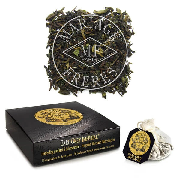 Mariage Frères Earl Grey Imperial Zwarte Thee 30 Zakjes 3 Mariage Frères Earl Grey Imperial Zwarte Thee 30 Zakjes