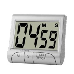 Oldenhof Digitale Keukentimer 8 X 7 Cm Kunststof Grijs