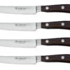 Wüsthof Ikon Steakmessenset Messenstaal Hout 4 Stuks -Keukenbenodigdheden Winkel wu1070560402 01 wusthof stockfoto