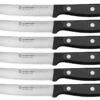Wüsthof Gourmet Steakmessenset Rvs Zwart 6 Stuks 2 Wüsthof Gourmet Steakmessenset Rvs Zwart 6 Stuks -Keukenbenodigdheden Winkel wu1125060601 01 wusthof stockfoto 2