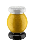 Alessi Twergi ES18 1 Zoutstrooier Geel